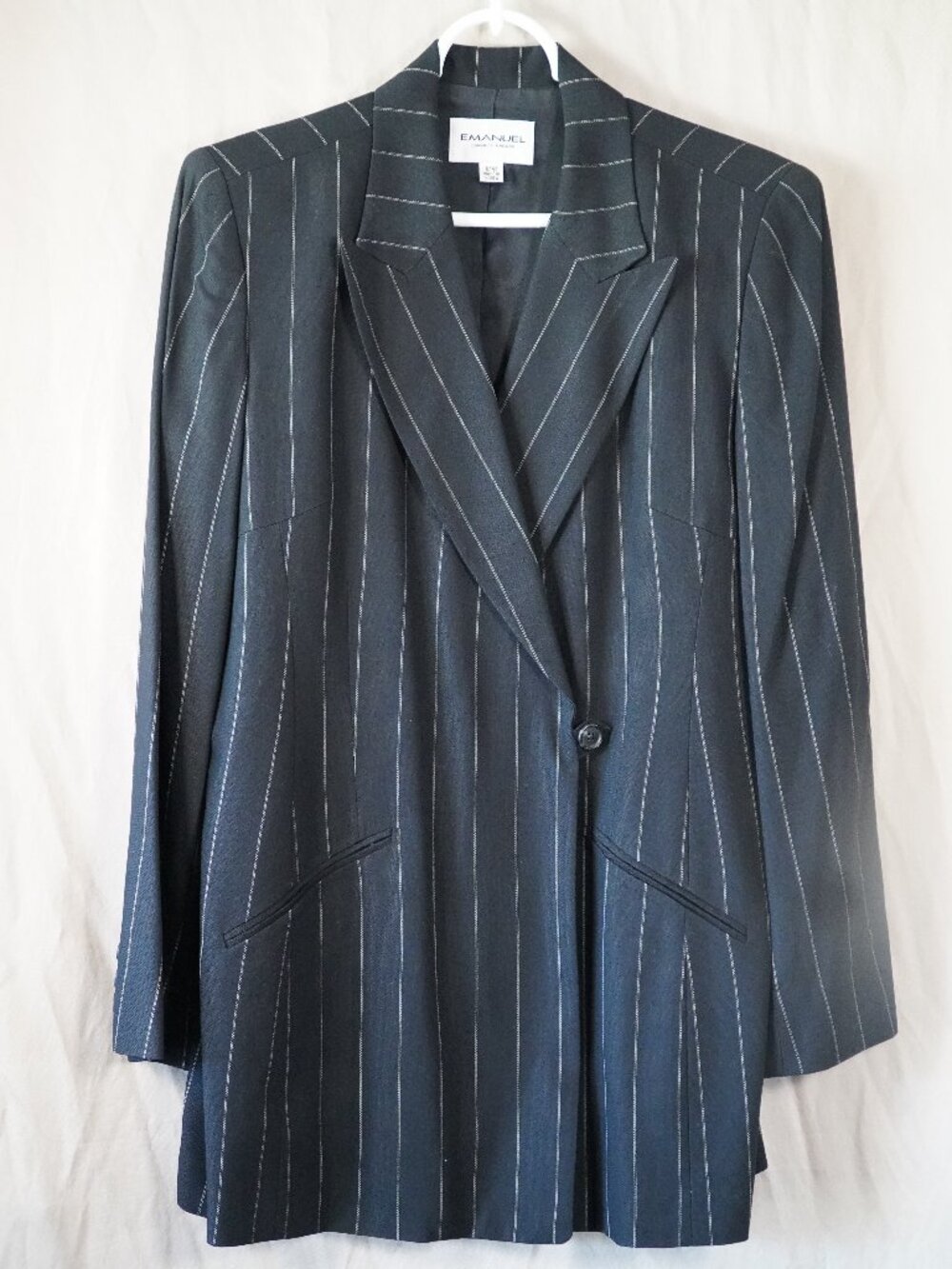Vintage Emanuel Ungaro pinstripe blazer